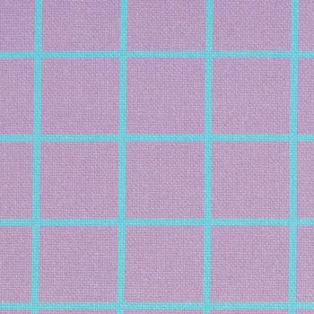 Preview: The happy Canvas Story by Cherry Picking Karos auf Flieder/Türkis